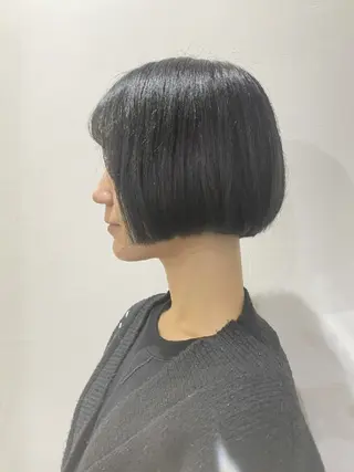 ショート ボブ人気No,1✨ TAME副店長のヘアスタイル