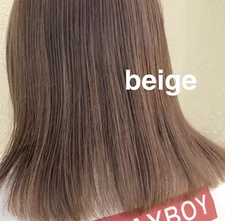 カラー ボブ♡柔らかいカラー 實松栞理のヘアスタイル