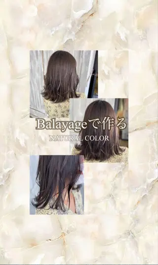 ミディアム 勝河 怜楊のヘアスタイル