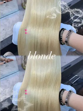 ロング カラー ヘアアレンジ 🩶透明感カラー 池袋/mei🩶のヘアスタイル