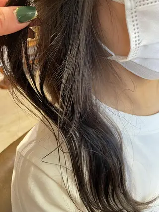 ロング カラー 北川 智海のヘアスタイル