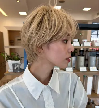 ショート 櫻間 彩心のヘアスタイル