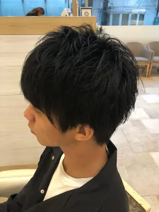 ショート ヘアアレンジ メンズ メンズパーマ特化/ メッシュ/薫/店長のヘアスタイル