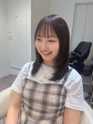 ミディアム カラー 💎透明感カラー特化 💎TAISEIのヘアスタイル