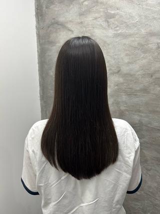 ロング 酸性ストレート/ ボブ/暖色/リコのヘアスタイル