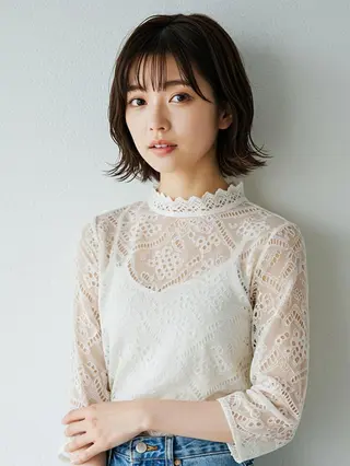カラー エレナ Helenaのヘアスタイル