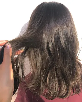 ミディアム カラー 🍊新宿南口🍊 ERINAのヘアスタイル