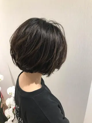 ミディアム ショート＆ボブ ヒロシのヘアスタイル
