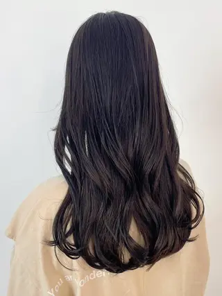 セミロング カラー ITbyALBUM 中野店のヘアスタイル