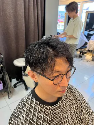 パーマ メンズ パーマ特化美容師 茂木広幸のヘアスタイル
