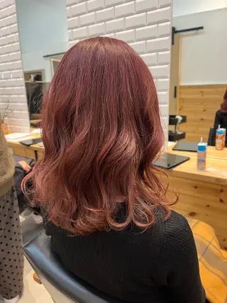 ミディアム MATSU 🌟個性派カラーのヘアスタイル
