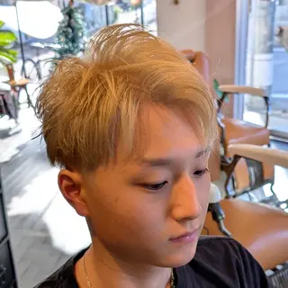 ショート 今井 杏星 【フェー ド/パーマ/カラー】のヘアスタイル