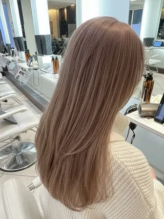 ロング カラー 淵野辺カラーモデル 募集🌼MOKAのヘアスタイル