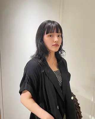パーマ MIZUKI /ボブ/顔周りカットのヘアスタイル
