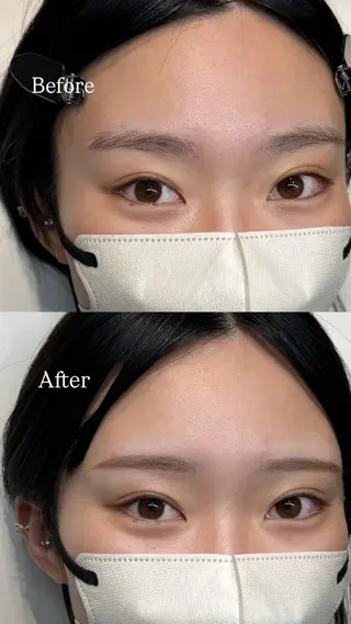 メンズ アイブロウ iBROW. 熊見怜奈の眉毛・アイブロウイメージ