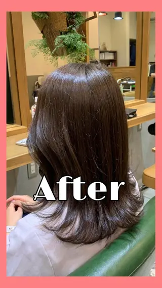 セミロング カラー ✂️RIKUKI🎨 【駒込美容師🎀】のヘアスタイル