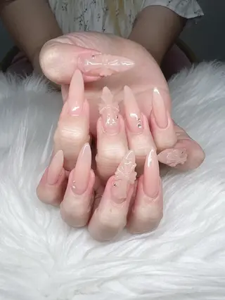 ネイル Lee Nails チップ長さだし専門店のネイルデザイン