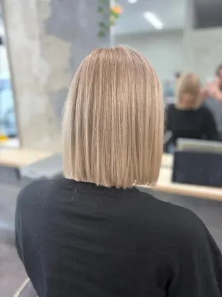 ミディアム カラー 高久 翔大のヘアスタイル