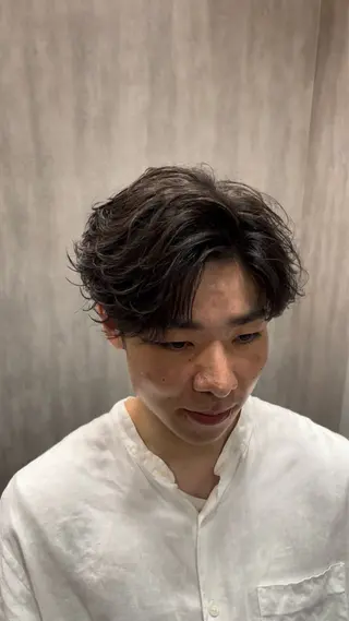 メンズ メンズ 似合わせカットのヘアスタイル