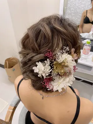 ヘアアレンジ ヘアセットサロン ココのヘアスタイル
