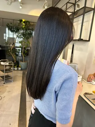 ミディアム メンズ清潔感のプロ 💈メンズパーマ藤田のヘアスタイル