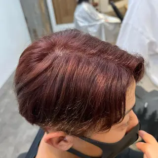 カラー メンズ mia over hairのヘアスタイル