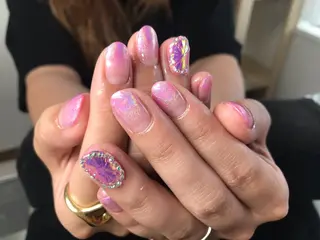 ネイル Mana ·͜· ❤︎のネイルデザイン