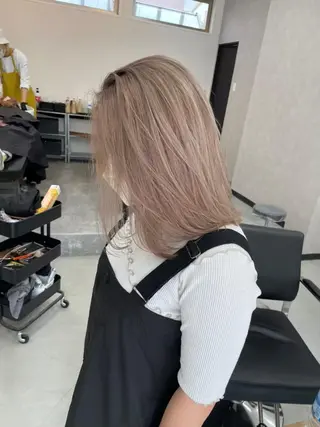 カラー ロング パーマ ヘアアレンジ キッズ メンズ ネイル マツエク・マツパ アイブロウ ブリーチ🌈金崎 江坂駅横すぐのヘアスタイル