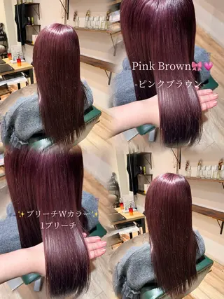 ロング 古澤 里菜のヘアスタイル