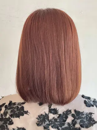 ミディアム 米澤 由衣のヘアスタイル