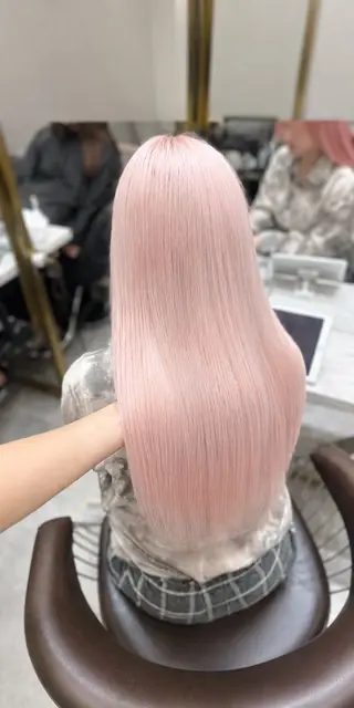 カラー Rio /ハイトーン /透明感カラーのヘアスタイル