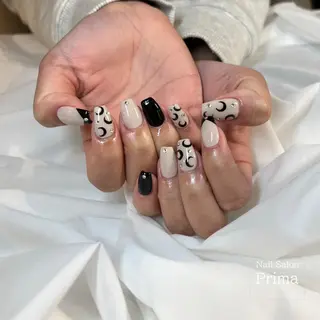 セミロング ネイル SalonPrima 西院Nail&Eyeのネイルデザイン