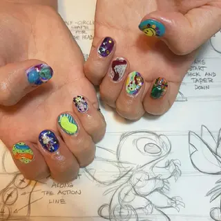 ネイル 平尾駅前/持込み専門 /owlnailのネイルデザイン