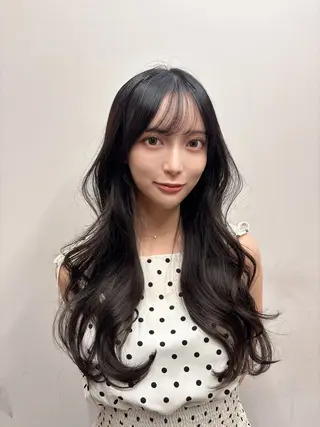 ロング 恵比寿縮毛矯正⭕️ 美髪講師 サトウのヘアスタイル