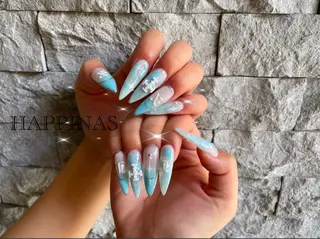 ネイル HAPPINAS Jrネイリスト💅のネイルデザイン