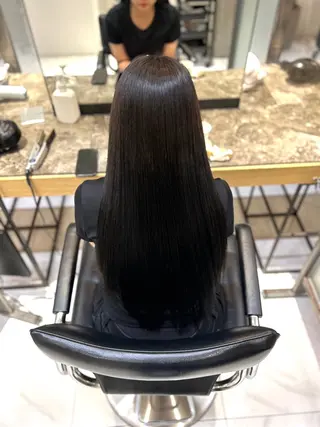 ロング カラー さ きのヘアスタイル