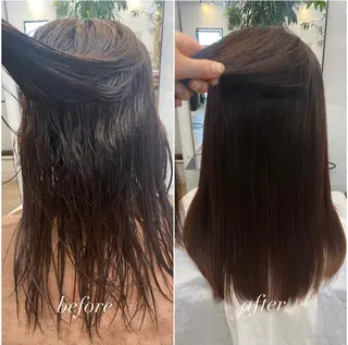 パーマ やました もえかのヘアスタイル