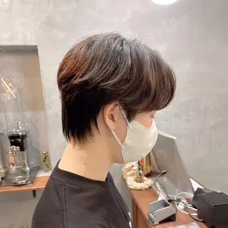 パーマ メンズ 畑中 希望のヘアスタイル