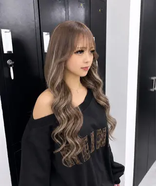 ロング haruna☪︎ モデル募集中✩のヘアスタイル