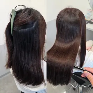 ロング パーマ 【髪質改善美容師】t occa茨木篠原健太のヘアスタイル