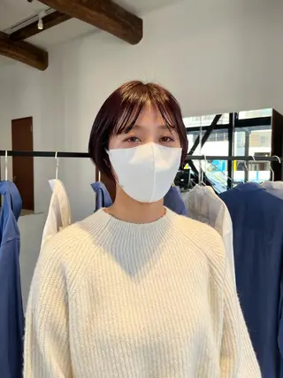 ショート カラー 林 美優のヘアスタイル