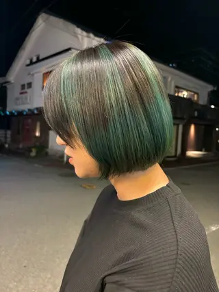 カラー 鈴木 未夢のヘアスタイル