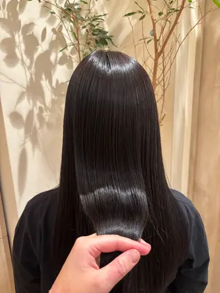 ゆづき/カラーモデル 🎨縮毛矯正のヘアスタイル