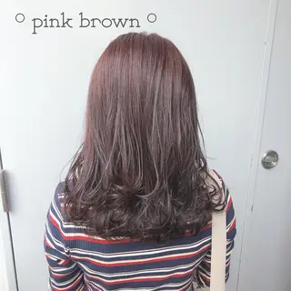 セミロング カラー パーマ ヘアアレンジ メンズ ネイル マツエク・マツパ 当日予約⭕️ Rene’のヘアスタイル