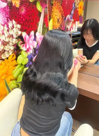 セミロング カラー W_SALON CONOCAのヘアスタイル