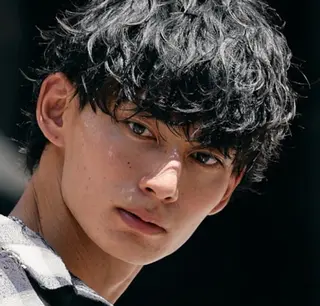 ショート パーマ メンズ fifth小笠原 郁のヘアスタイル