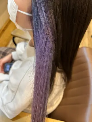 ロング カラー 🐰ハイトーンカラー 畠山 渡🐰のヘアスタイル