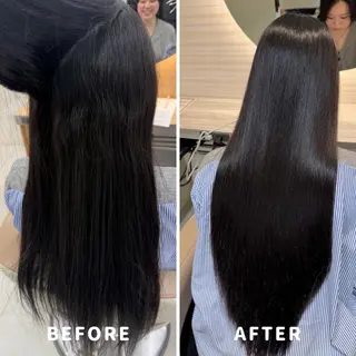 ロング 髪質改善特化サロン earth渋谷のヘアスタイル