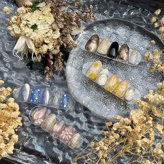 ネイル 小野 咲季のネイルデザイン