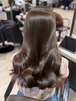 セミロング カラー 銀座/艶髪🤍 髪質改善/Makoのヘアスタイル
